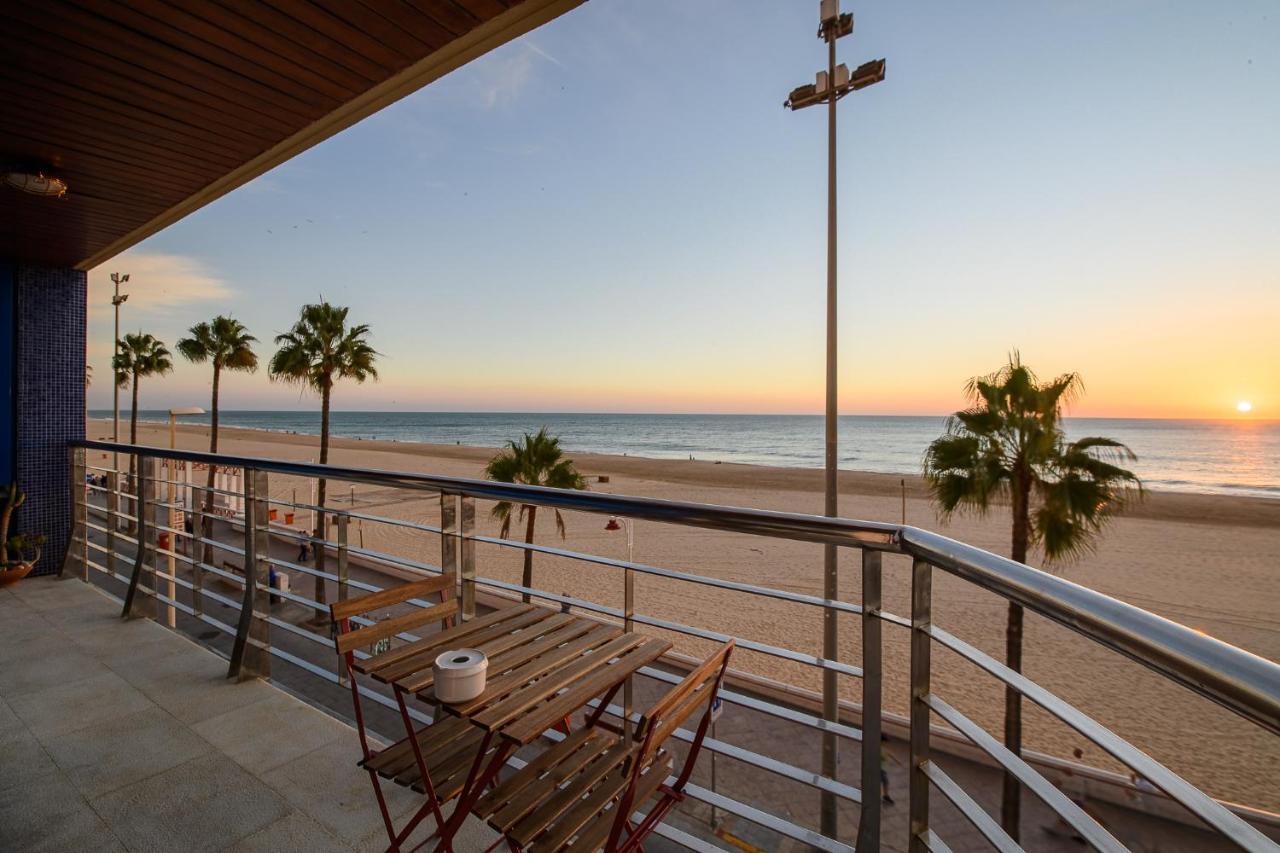 Preciado Apartamento Con Vistas Frontales Al Mar Cádis Exterior foto